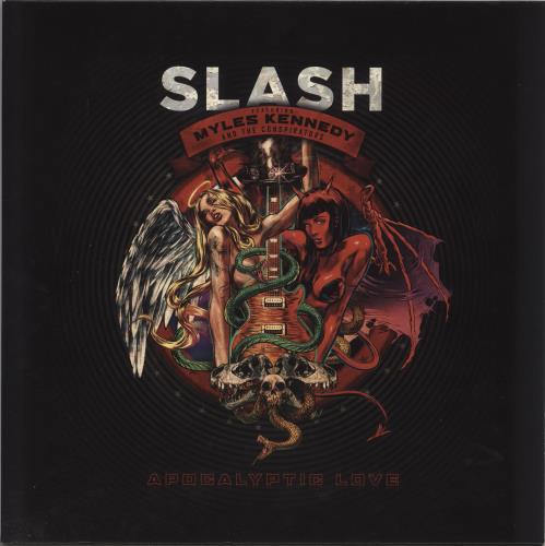 Slash Apocalyptic Love - 180Gm White & Red Vinyl UK Double Vinyl